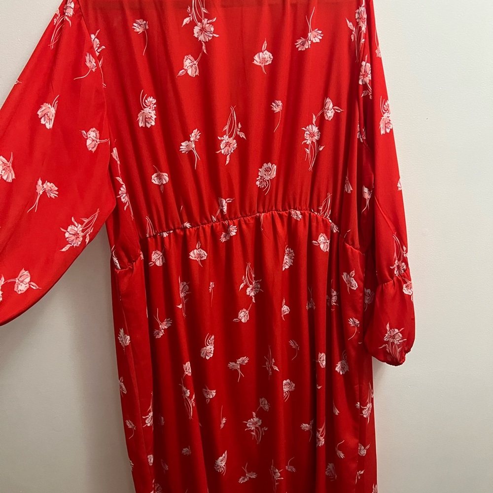 Bobeau Red Dress Size 3X - Picture 2 of 5
